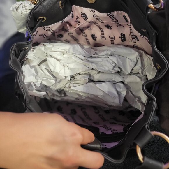 Viral Vintage Juicy Couture Pink and brown bow Day Dreamer bag - Picture 5 of 5